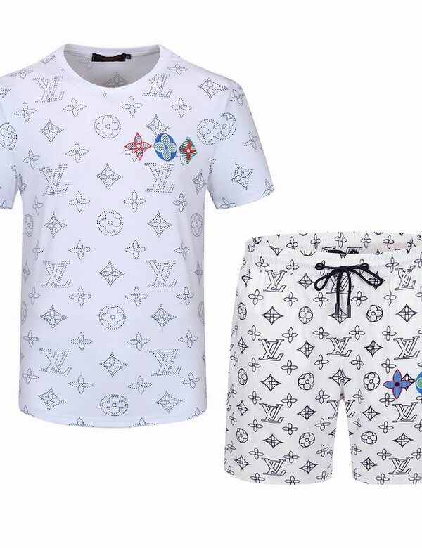 2024 – Set L  Tracksuit T-shirt & Shorts – Max02734