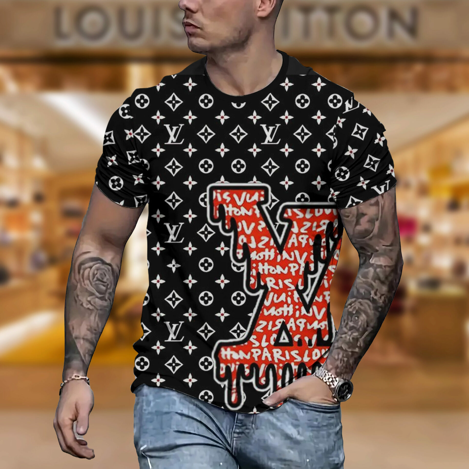 2025 – L  Luxury Brand Premium T-Shirt Outfit For Men -Max011799