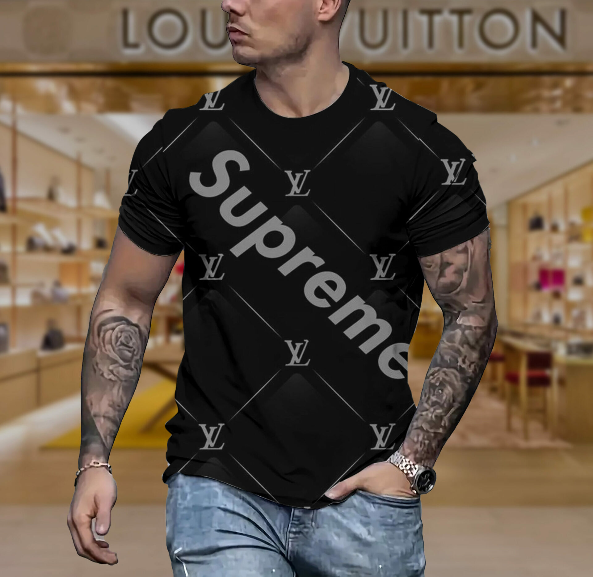 2025 – L  Luxury Brand Premium T-Shirt Outfit For Men -Max011556