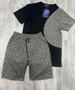 2024 – Set L  Tracksuit T-shirt & Shorts – Max08365