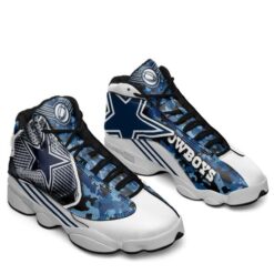 Dallas Cowboys Air Jordan 13 Shoes – Custom Sneaker – Max2407191974
