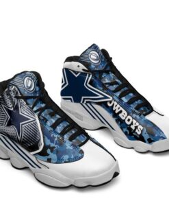 Dallas Cowboys Air Jordan 13 Shoes – Custom Sneaker – Max2407191974