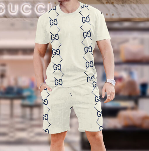 2025 – Set G Tracksuit T-shirt & Shorts –   – Max012061
