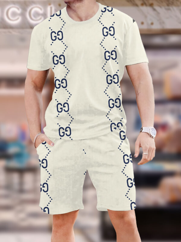 2025 – Set G Tracksuit T-shirt & Shorts –   – Max012061