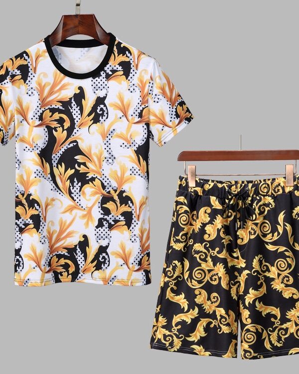 2024 – Set V  Tracksuit T-shirt & Shorts – Max02688