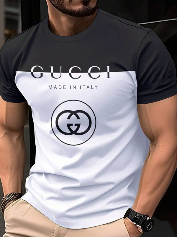 New 2025-  G  Luxury  Brand Premium T-Shirt Outfit For Men Women -CHIC5140103