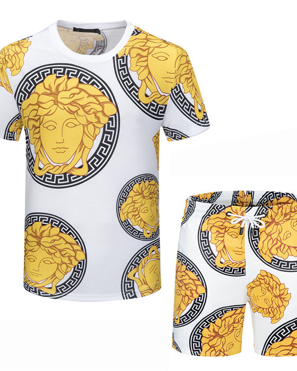 2024 – Set V Tracksuit T-shirt & Shorts –  Max01077