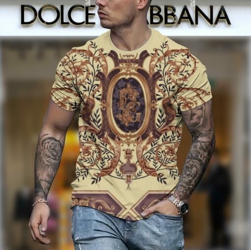New 2025 – D Luxury Brand Premium T-Shirt Outfit For Men – Max012442