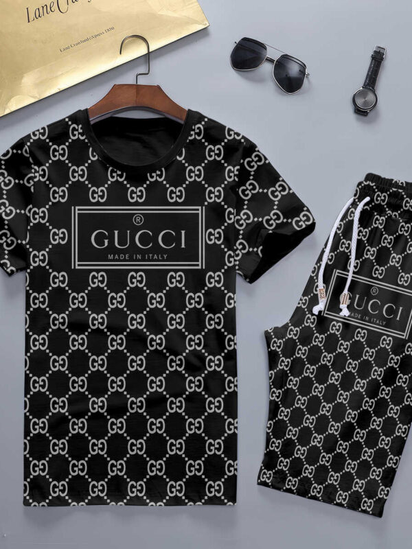 2025 – Set G Tracksuit T-shirt & Shorts –   –TU24051086