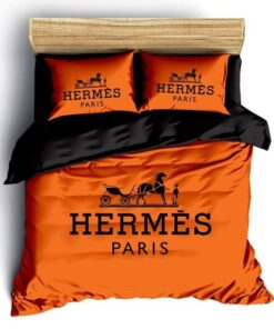 Hermes Limited Luxury Brand Bedding Set Home Decor – Max010119