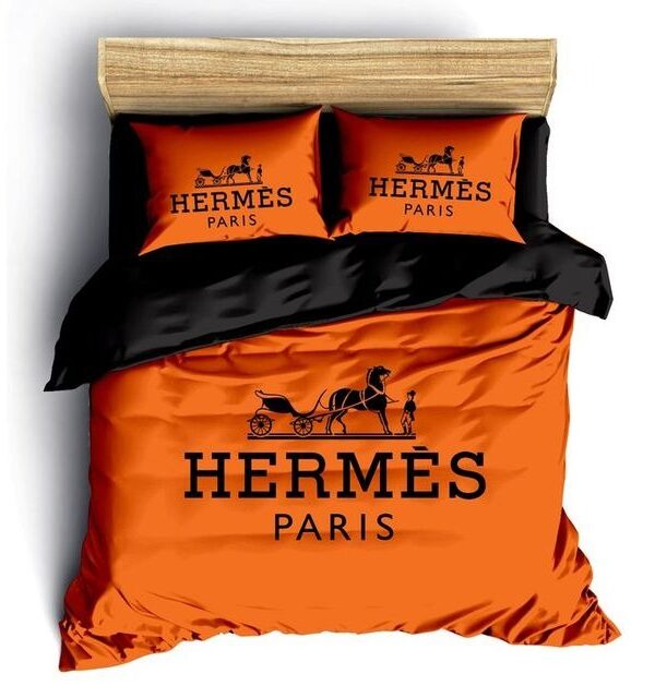 Hermes Limited Luxury Brand Bedding Set Home Decor – Max010119