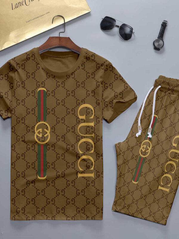 2025 – Set G Tracksuit T-shirt & Shorts –   – TU24051057
