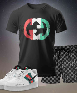 New 2025 – Set G Tracksuit  Air Force 1 & T-shirt & Shorts – chic260410