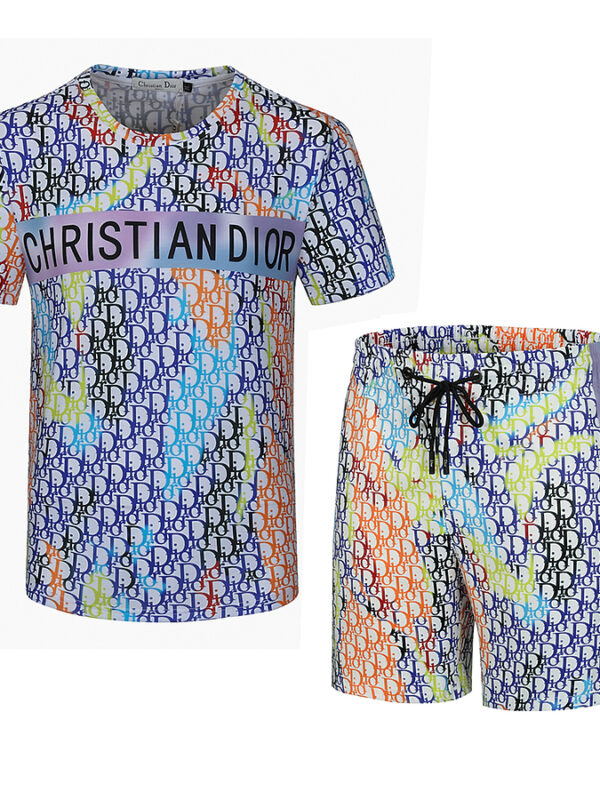 2024 – Set D  Tracksuit T-shirt & Shorts – Max4562