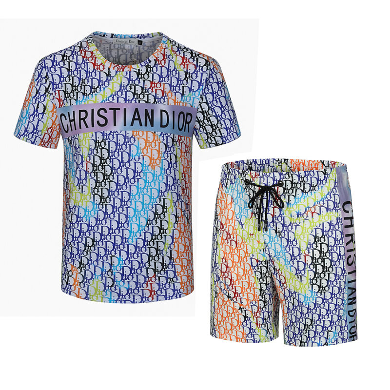 2024 – Set D  Tracksuit T-shirt & Shorts – Max4562