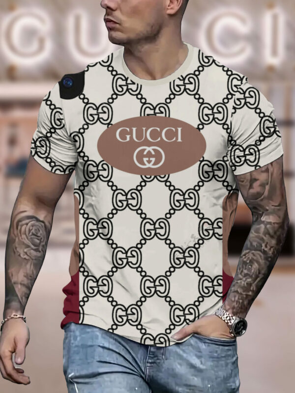 New 2025-  G  Luxury  Brand Premium T-Shirt Outfit For Men Women – Max011605
