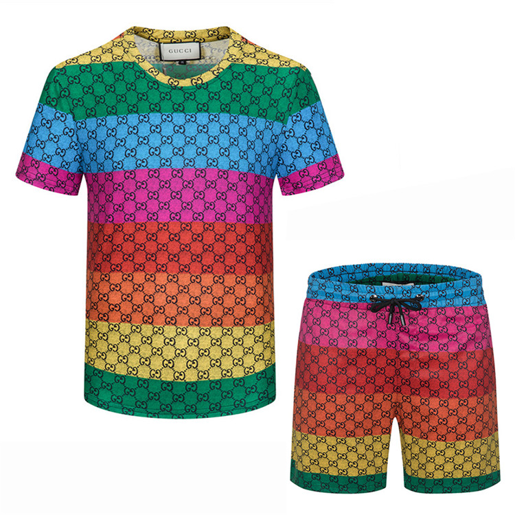 2024 – Set G Tracksuit T-shirt & Shorts –   – Max00773