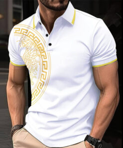 Limited Edition V**sace Polo Shirt For Men –  Max2407091572