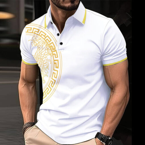 Limited Edition V**sace Polo Shirt For Men –  Max2407091572