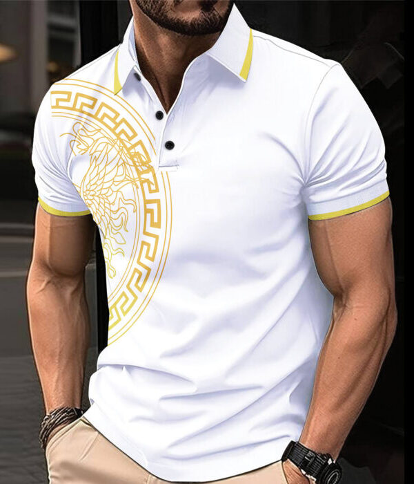 Limited Edition V**sace Polo Shirt For Men –  Max2407091572