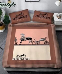 Hermes Limited Luxury Brand Bedding Set Home Decor – Max010133