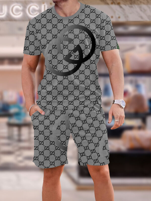 2025 – Set G Tracksuit T-shirt & Shorts –   – Max011942