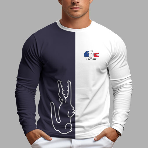 New 2025- Long Sleeves Shirt  for men women luxury brand clothing clothes outfit -TU24120622