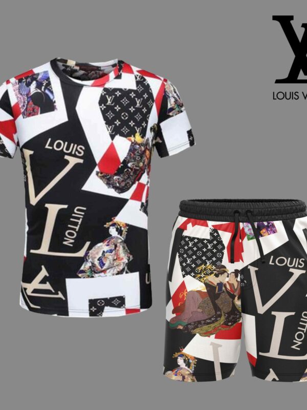 2024 – Set L  Tracksuit T-shirt & Shorts – Max5036