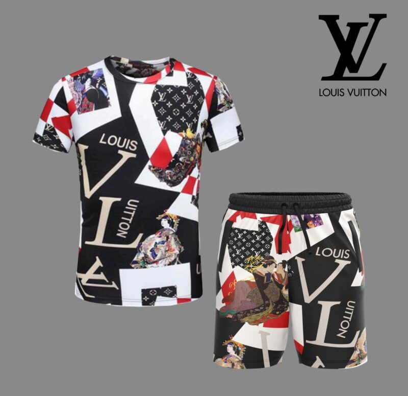 2024 – Set L  Tracksuit T-shirt & Shorts – Max5036