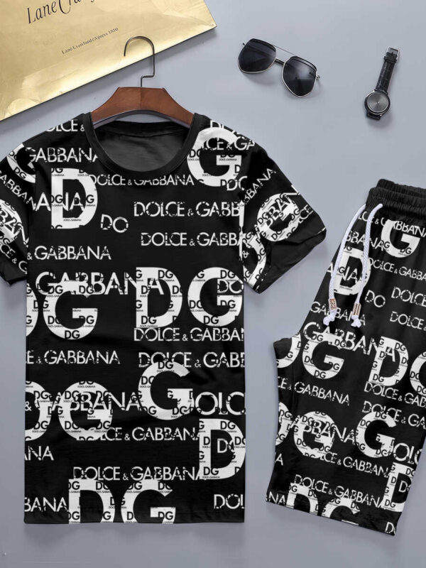 2025 – Set G Tracksuit T-shirt & Shorts –   – TU24052903