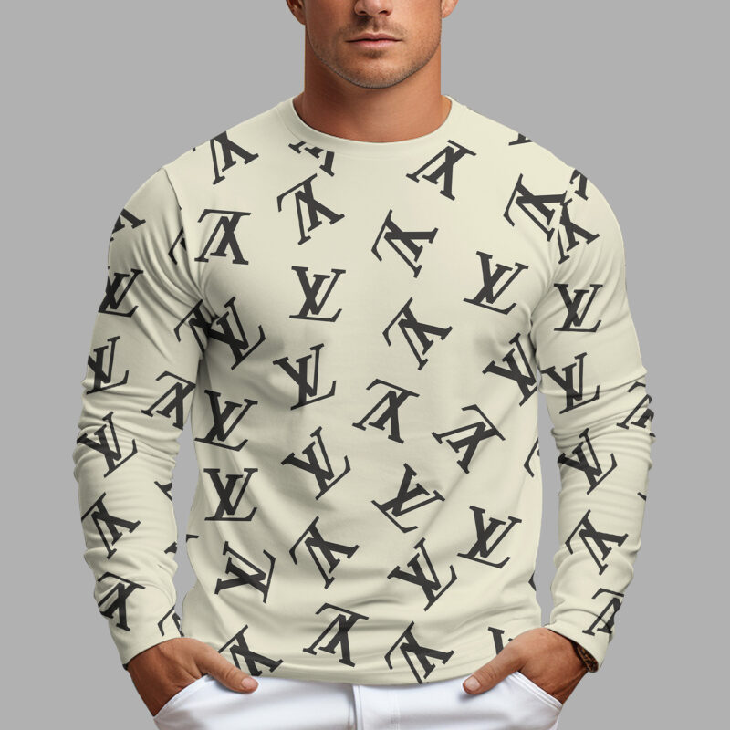 New 2025- Long Sleeves Shirt  for men women luxury brand clothing clothes outfit -PU24112106