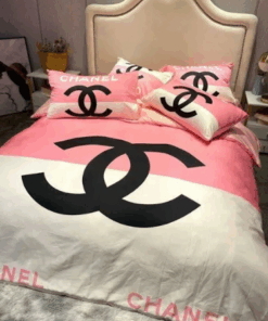 Chanel Premium Fashion Limited Luxury Brand Bedding Set Home Decor -Min00467