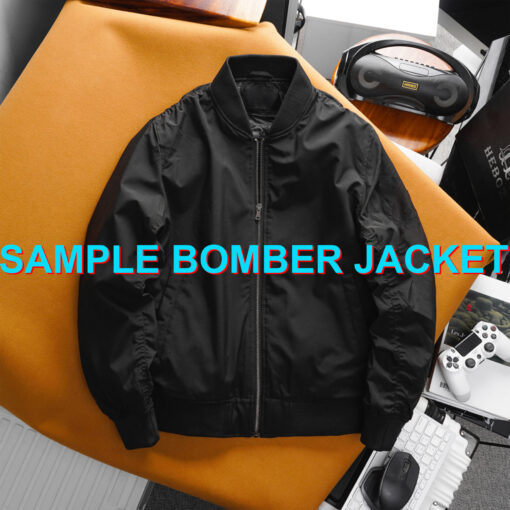 L  Jacket or Bomber Jacket   – Max010584 - Image 3