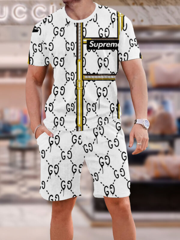 2025 – Set G Tracksuit T-shirt & Shorts –   – Max011943