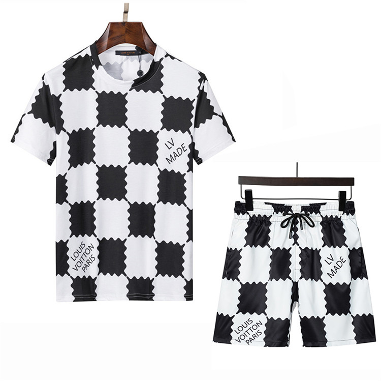 2024 – Set L  Tracksuit T-shirt & Shorts – Max00838