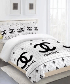 Chanel Premium Fashion Limited Luxury Brand Bedding Set Home Decor -Min00461