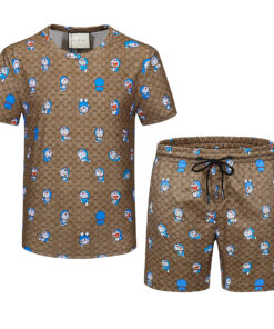 2024 – Set G Tracksuit T-shirt & Shorts –   – Max00798