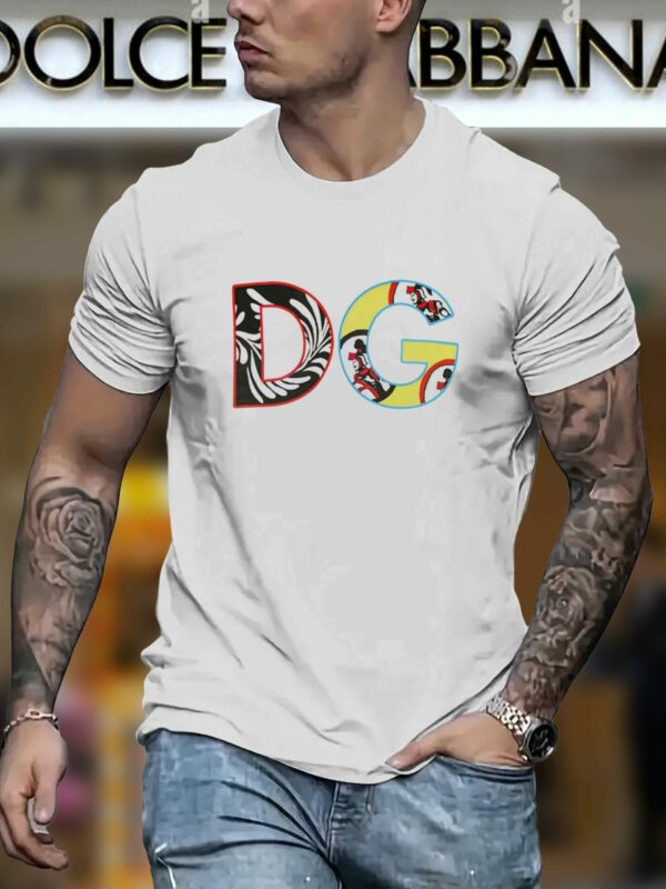 New 2025 – D Luxury Brand Premium T-Shirt Outfit For Men – Max012436