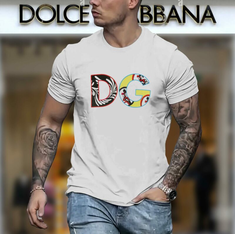 New 2025 – D Luxury Brand Premium T-Shirt Outfit For Men – Max012436