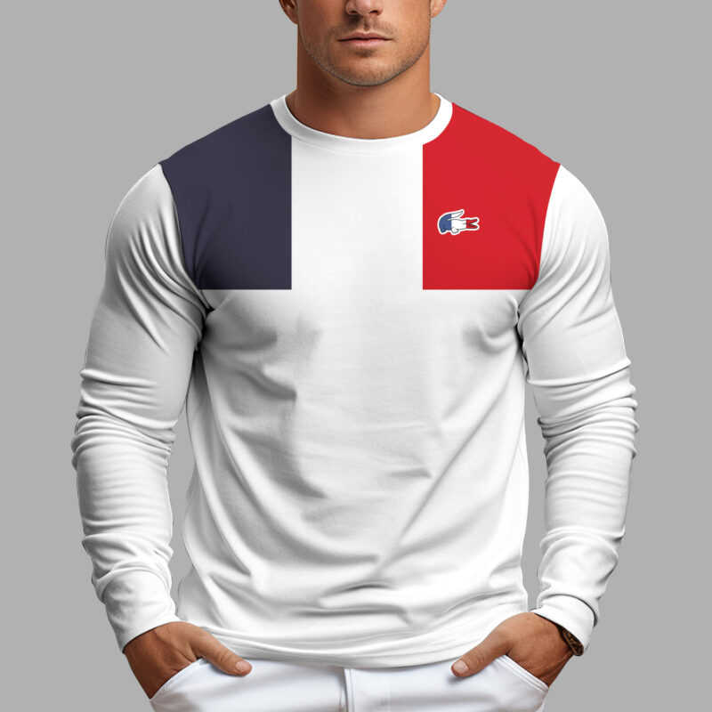 New 2025- Long Sleeves Shirt  for men women luxury brand clothing clothes outfit -TU24120607