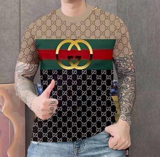New 2025-  G  Luxury  Brand Premium T-Shirt Outfit For Men Women – Max011558