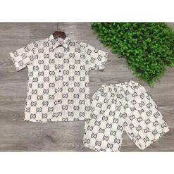 2024 – Set G Tracksuit T-shirt & Shorts –   – Max08402