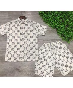 2024 – Set G Tracksuit T-shirt & Shorts –   – Max08402