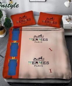 Hermes Limited Luxury Brand Bedding Set Home Decor – Max010134