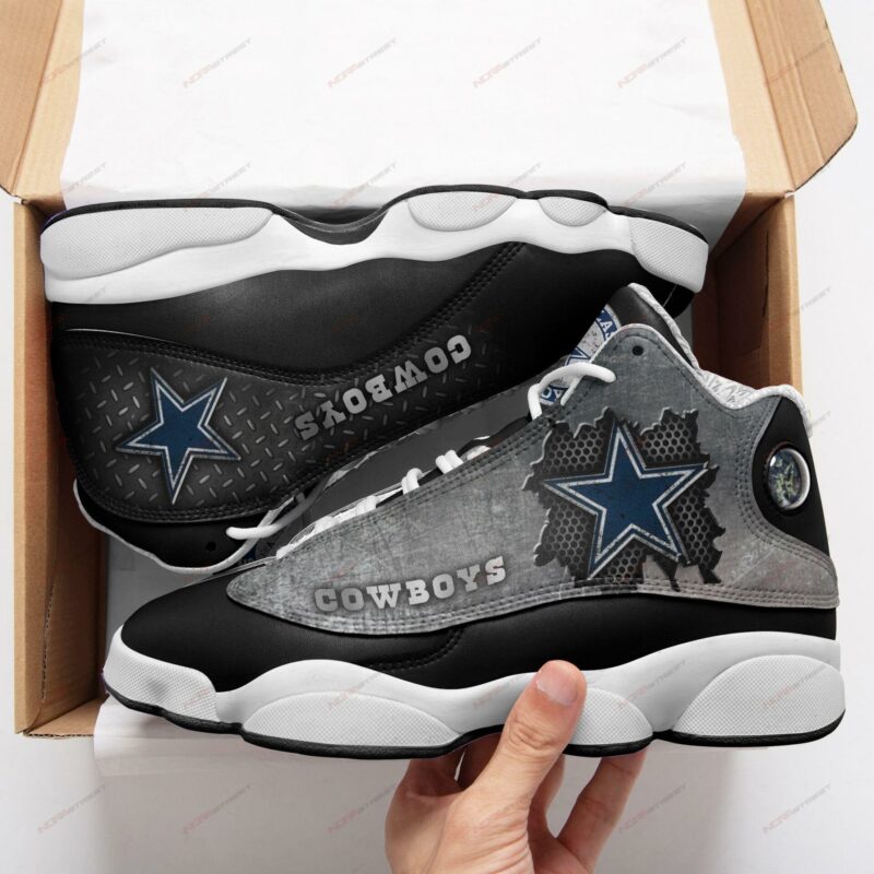 Dallas Cowboys Air Jordan 13 Shoes – Custom Sneaker – Max2407191972