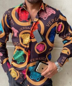 V -Luxury Long Sleeve Shirt CCY Max-Max07234