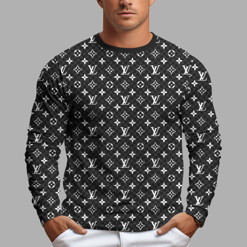 New 2025- Long Sleeves Shirt  for men women luxury brand clothing clothes outfit -PU24112128
