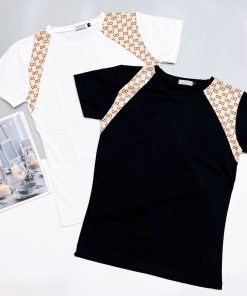 (Black & White) New 2024-  G  Luxury  Brand Premium T-Shirt Outfit For Men Women – B9G-TX-Max05730