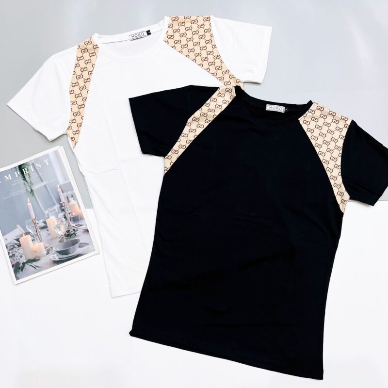 (Black & White) New 2024-  G  Luxury  Brand Premium T-Shirt Outfit For Men Women – B9G-TX-Max05730
