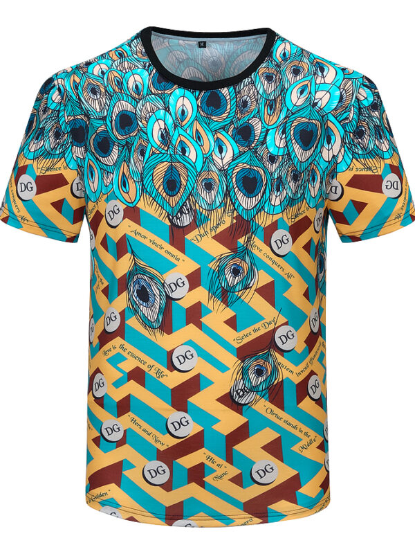 New 2024 – D Luxury Brand Premium T-Shirt Outfit For Men Max5133